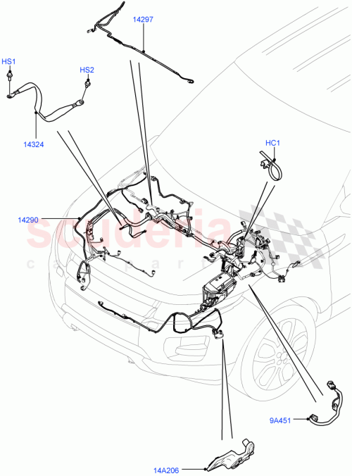 Part Diagram for Land Rover LR046365
