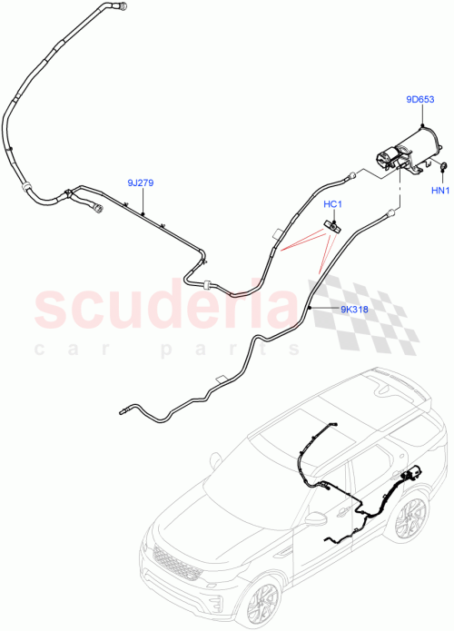 Part Diagram for Land Rover LR082442