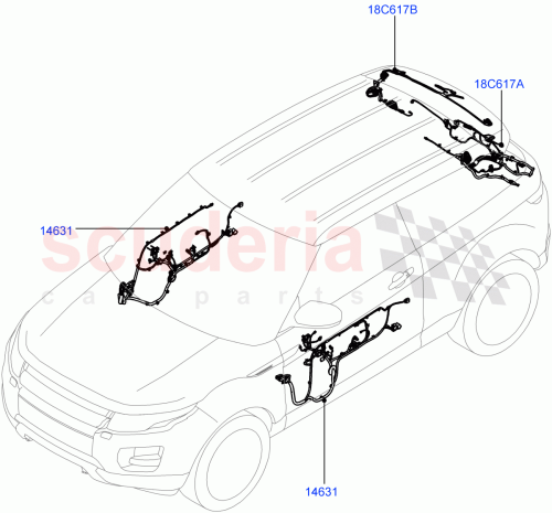 Part Diagram for Land Rover LR105072