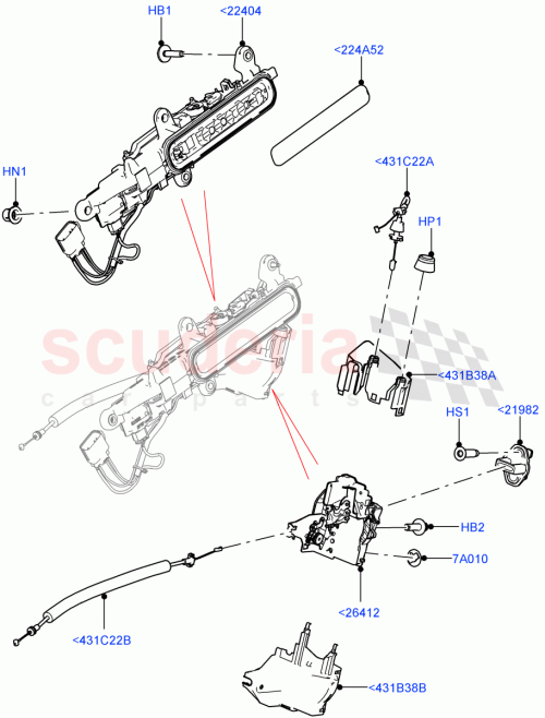 Part Diagram for Land Rover LR135321