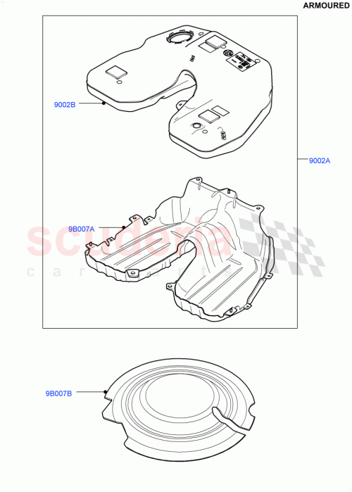 Part Diagram for Land Rover LR122301