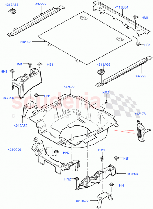 Part Diagram for Land Rover LR044744