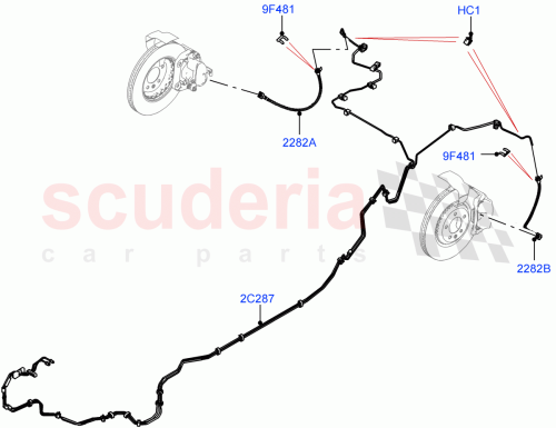 Part Diagram for Land Rover LR153813