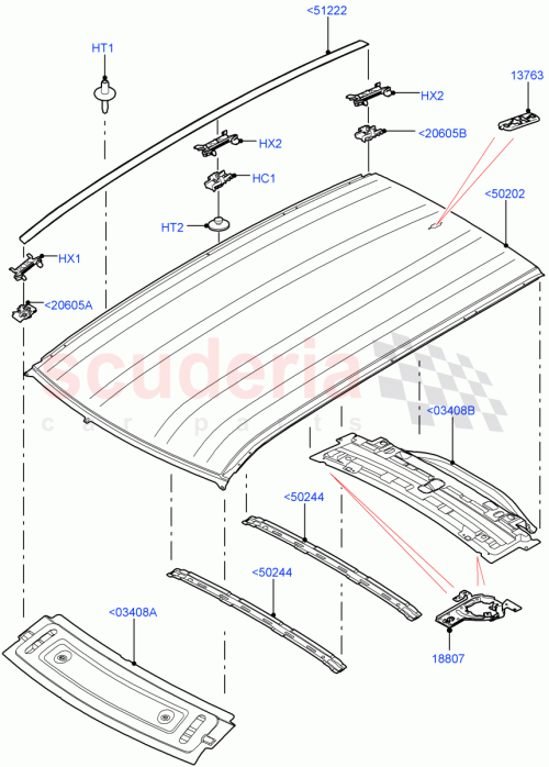Part Diagram for Land Rover LR087230