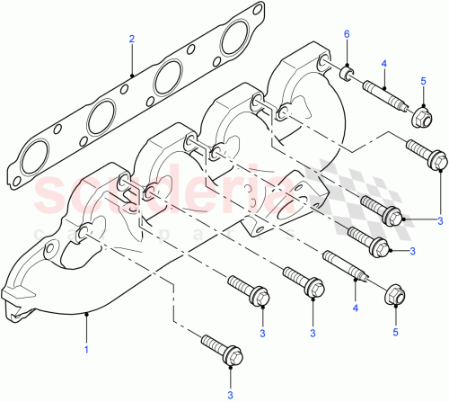 Part Diagram for Land Rover LR004347