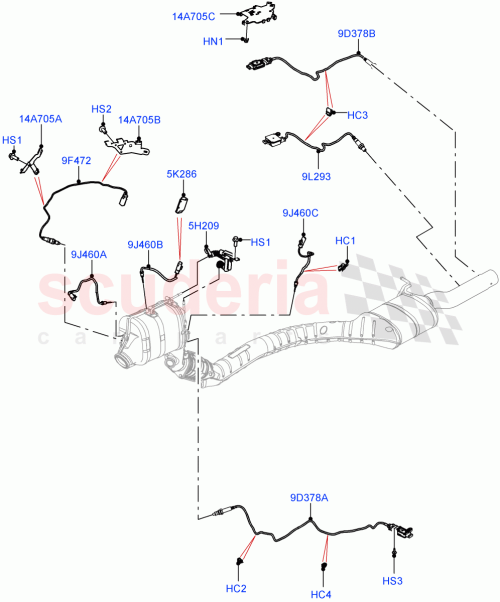 Part Diagram for Land Rover LR141929