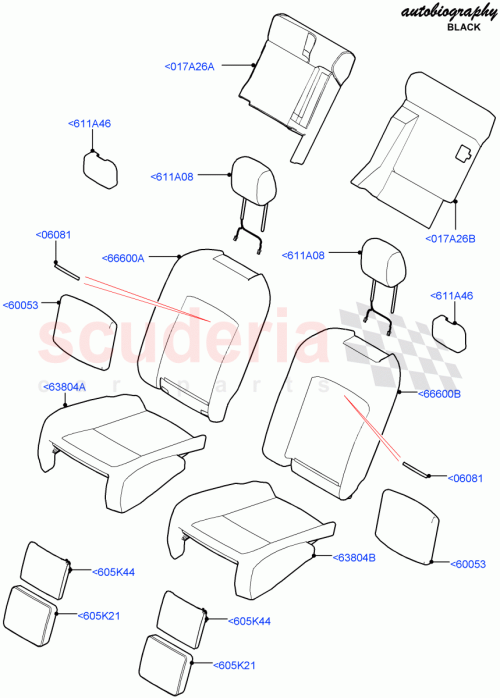 Part Diagram for Land Rover LR110913