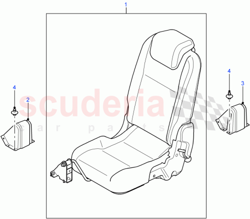 Part Diagram for Land Rover LR064313