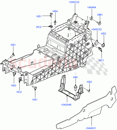 Part Diagram for Land Rover IPN500220