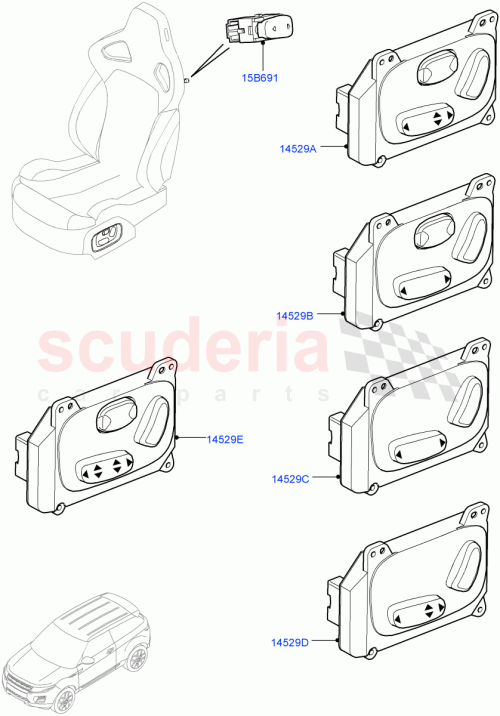 Part Diagram for Land Rover LR071865