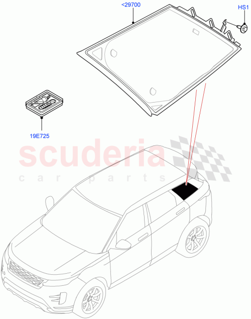 Part Diagram for Land Rover LR135383