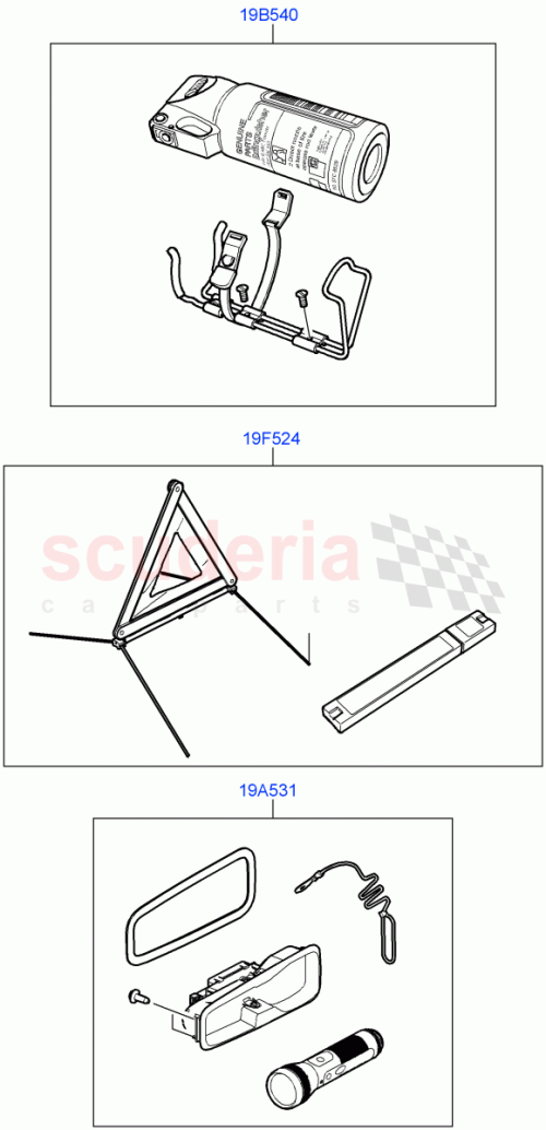 Part Diagram for Land Rover VPLAV0102