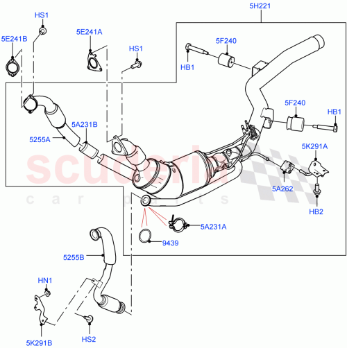 Part Diagram for Land Rover LR062489