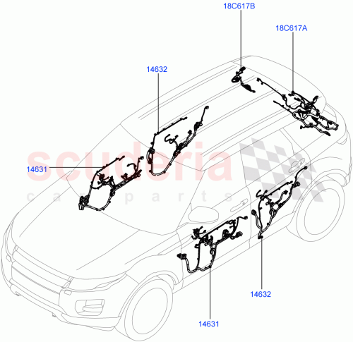 Part Diagram for Land Rover LR074354