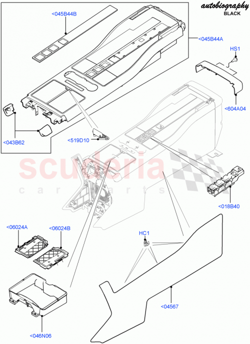 Part Diagram for Land Rover LR056121