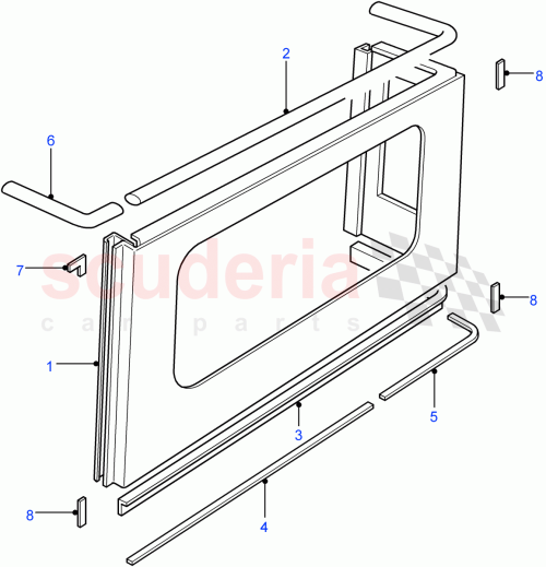 Part Diagram for Land Rover LR053838