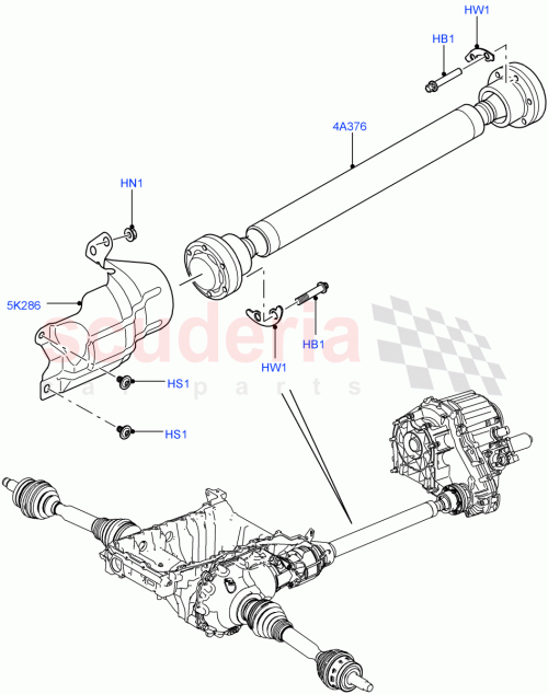 Part Diagram for Land Rover FYP101221