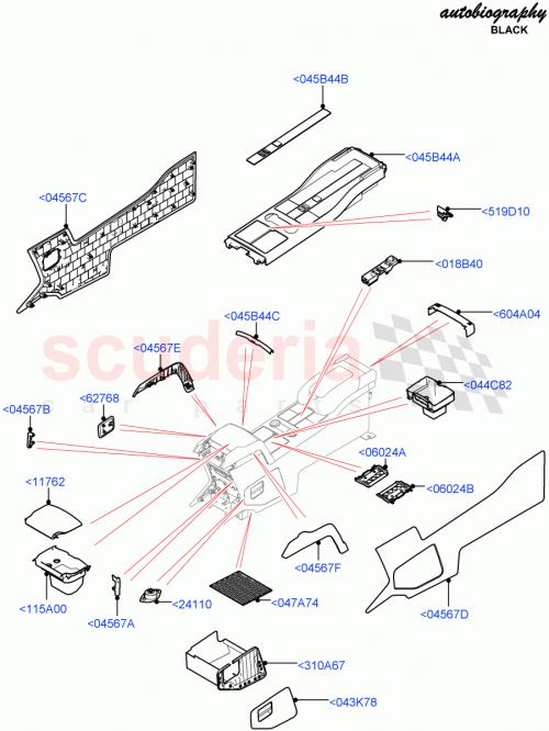 Part Diagram for Land Rover LR108464