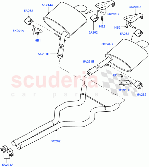 Part Diagram for Land Rover LR095162