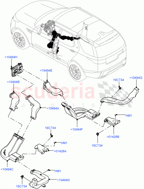 Part Diagram for Land Rover LR085677
