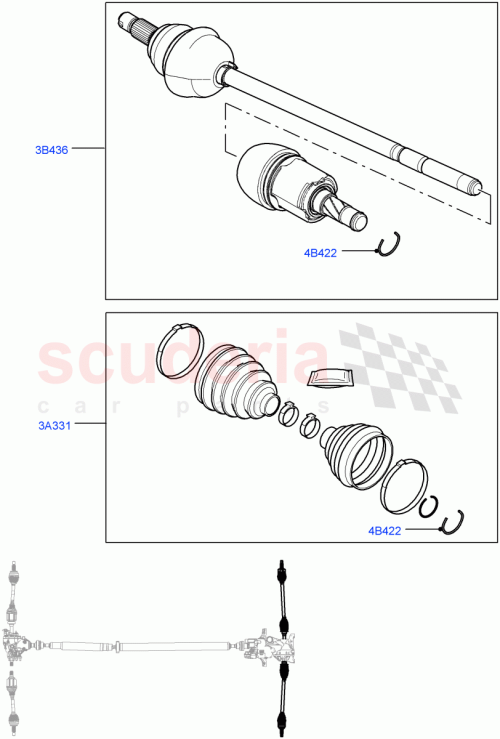 Part Diagram for Land Rover LR062317