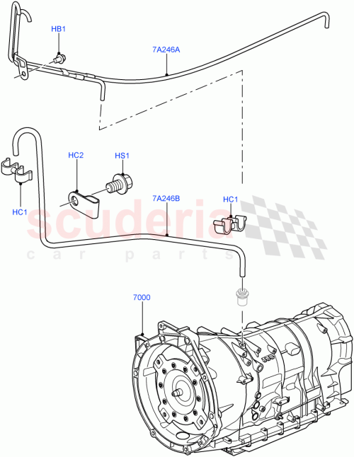 Part Diagram for Land Rover LR083532