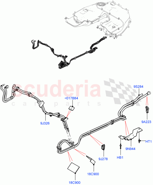 Part Diagram for Land Rover LR082760