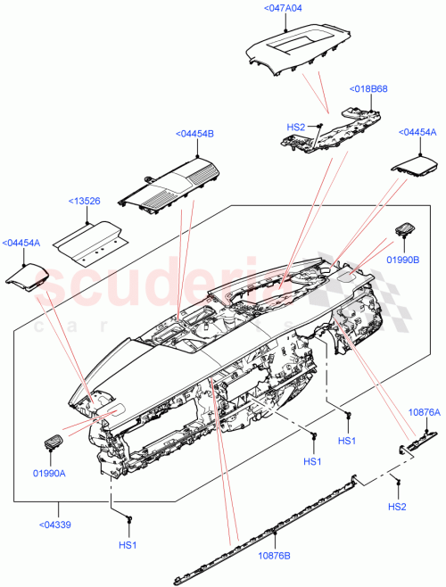 Part Diagram for Land Rover LR162093