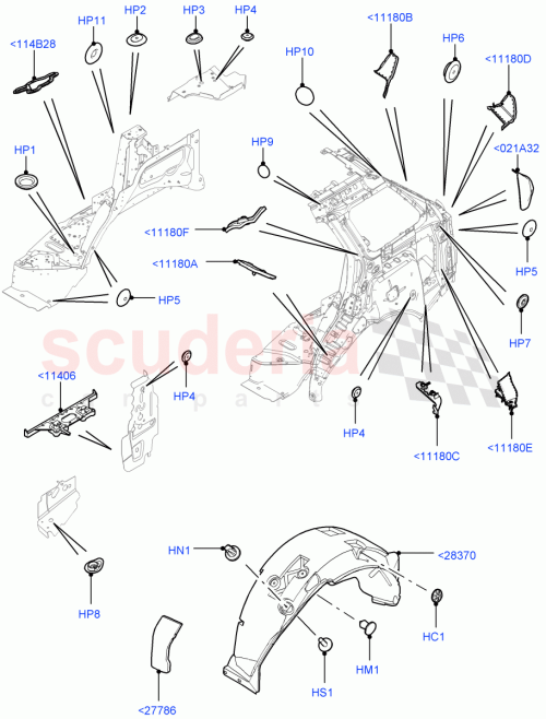 Part Diagram for Land Rover LR044241