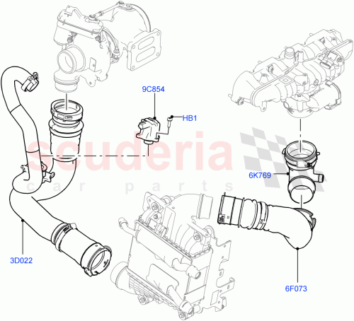 Part Diagram for Land Rover LR101172
