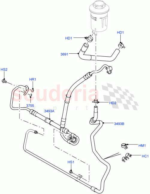 Part Diagram for Land Rover LR013834