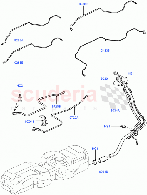 Part Diagram for Land Rover WLD500091