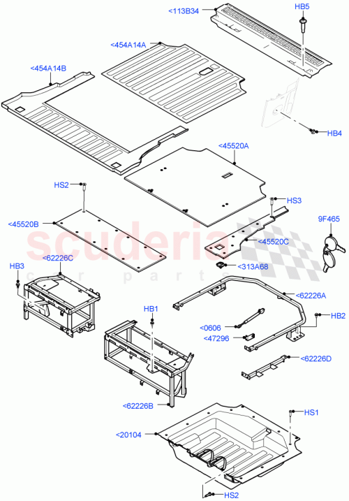 Part Diagram for Land Rover LR146870