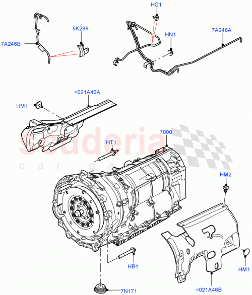 Part Diagram for Land Rover LR125283