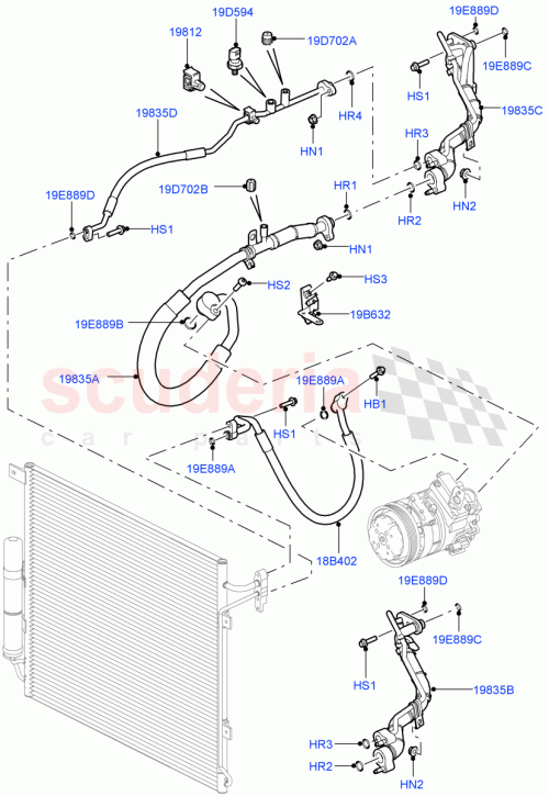 Part Diagram for Land Rover LR014461