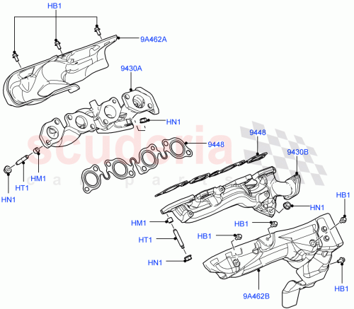 Part Diagram for Land Rover LWQ500180