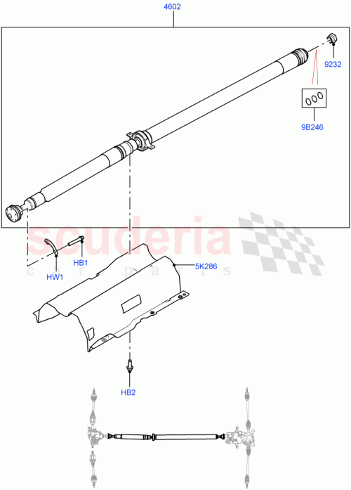 Part Diagram for Land Rover LR126512