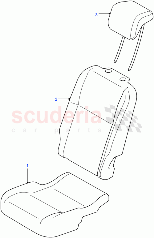 Part Diagram for Land Rover LR069100