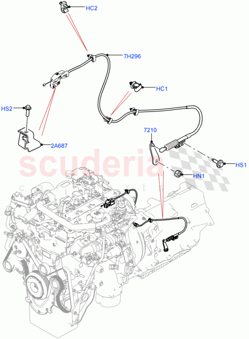 Part Diagram for Land Rover LR150656
