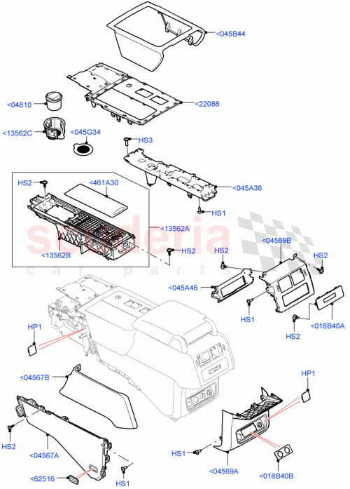 Part Diagram for Land Rover LR142795