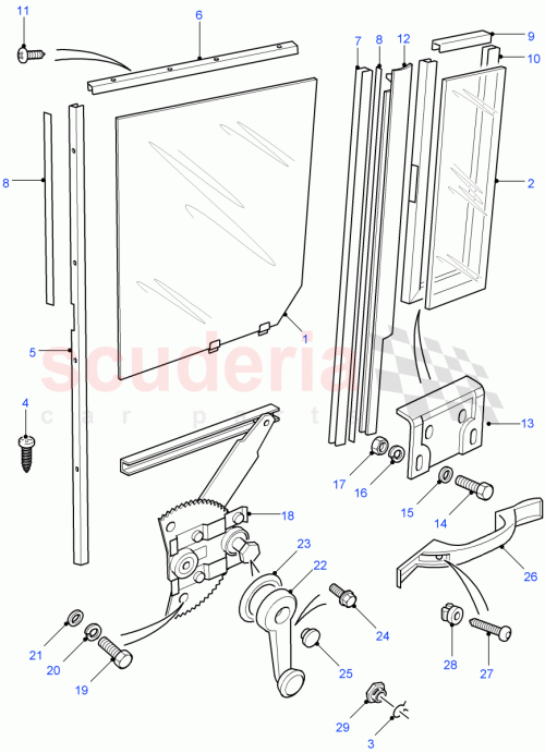 Part Diagram for Land Rover NH104042