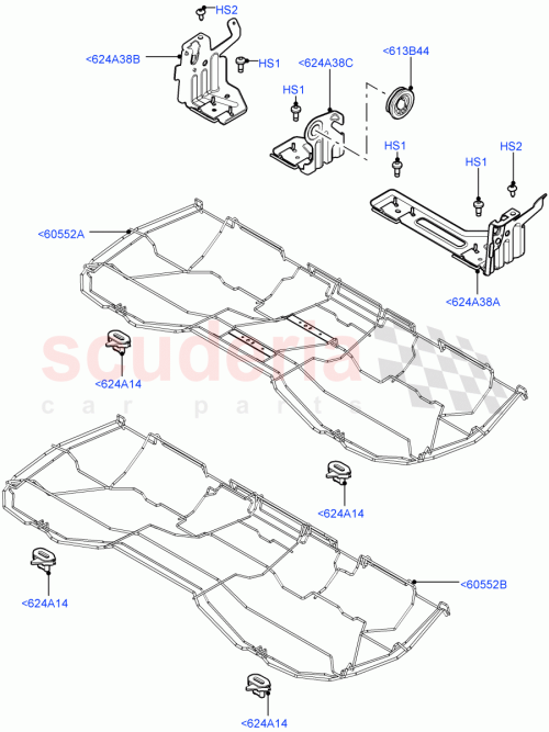 Part Diagram for Land Rover LR027135