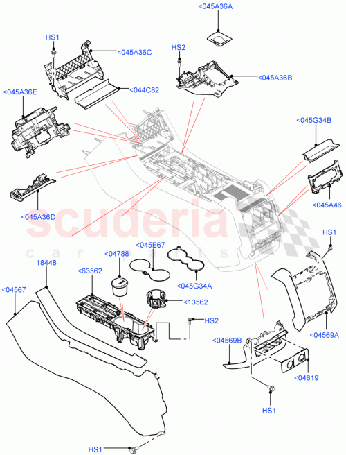 Part Diagram for Land Rover LR100321