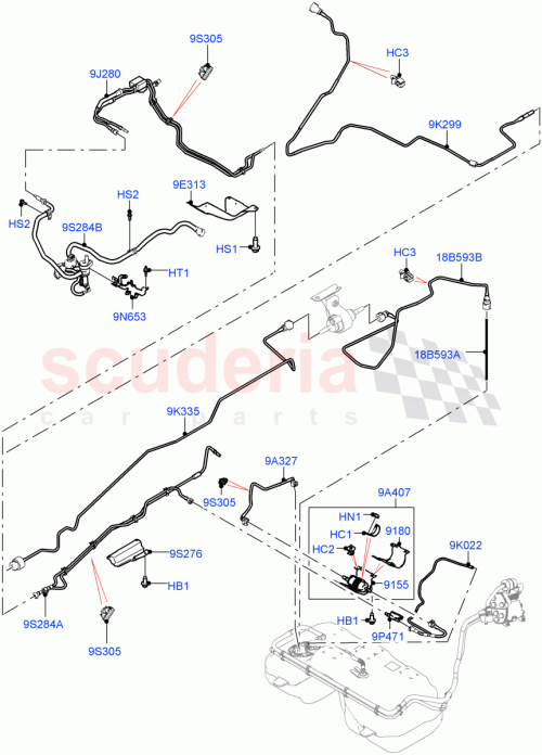 Part Diagram for Land Rover LR139953