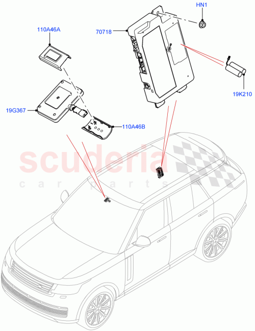 Part Diagram for Land Rover LR166332