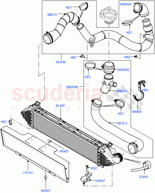 Part Diagram for Land Rover LR024306