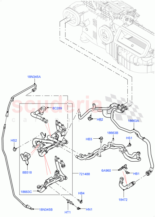 Part Diagram for Land Rover LR099990