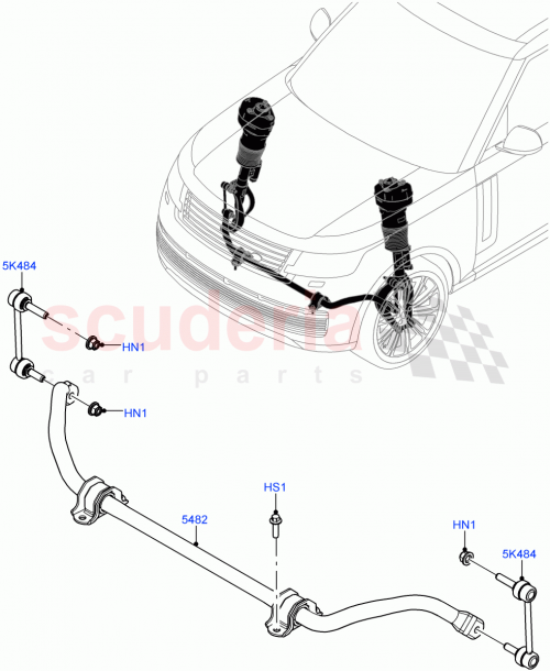 Part Diagram for Land Rover LR152801