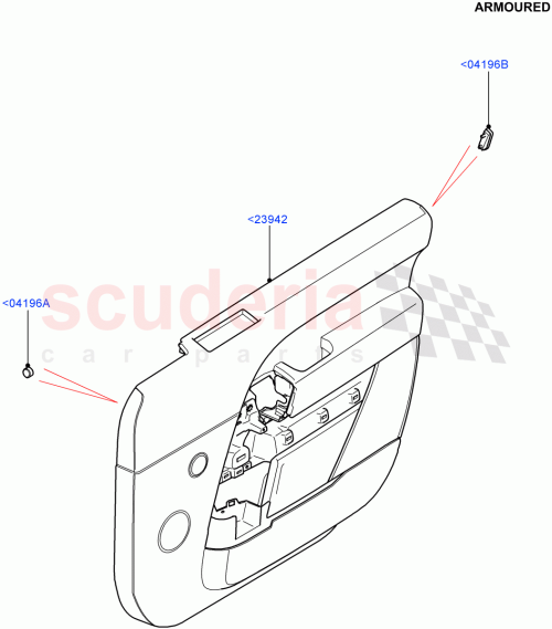 Part Diagram for Land Rover LR108836
