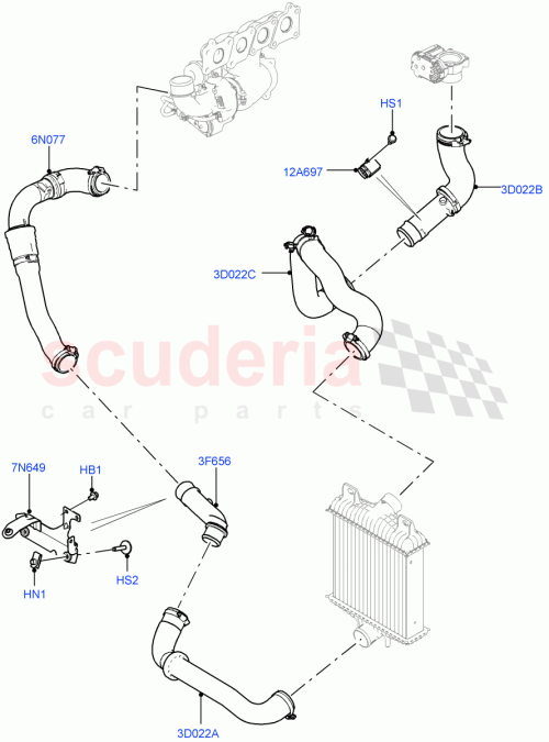 Part Diagram for Land Rover LR057205